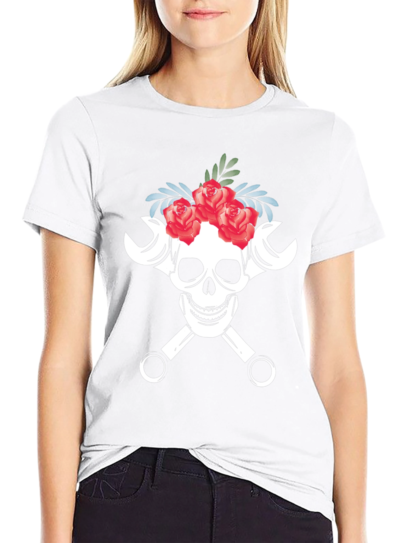Skull & Wrenches Graphic Tee