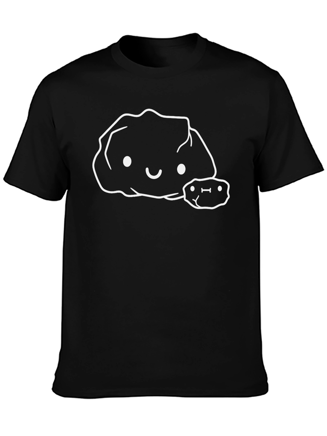 Cute Rock Family Black T-Shirt