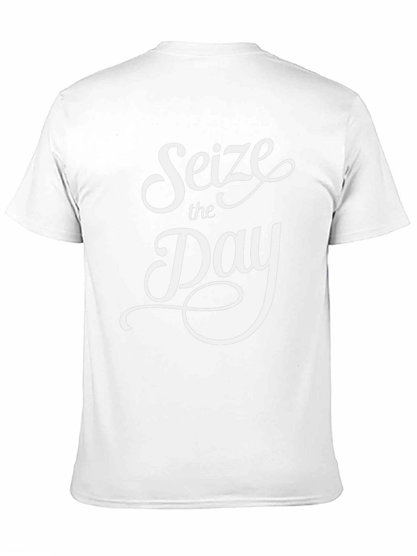 Seize the Day Black Graphic Tee