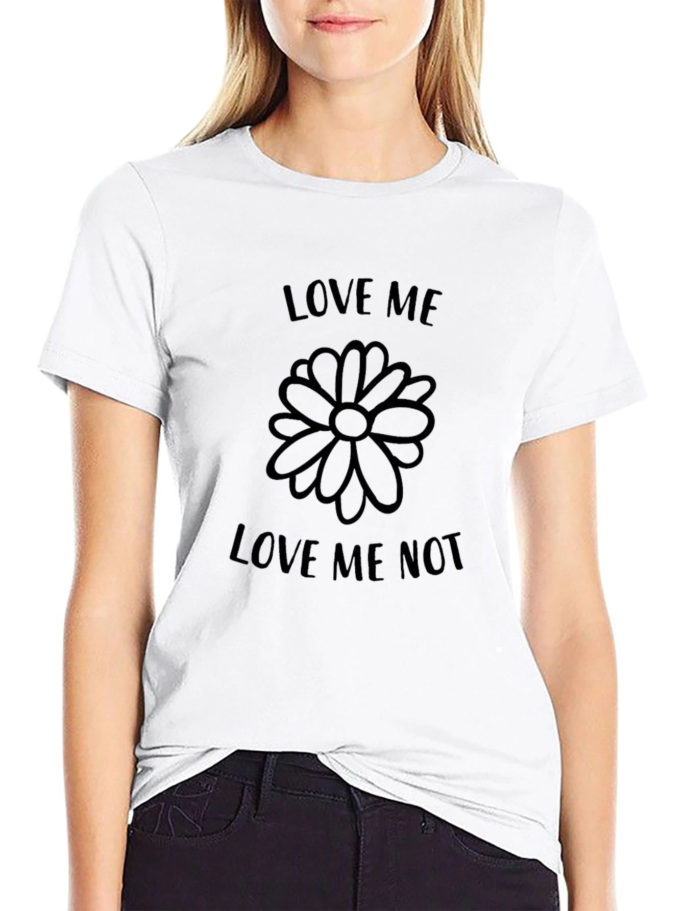 Love Me Love Me Not Graphic T-Shirt