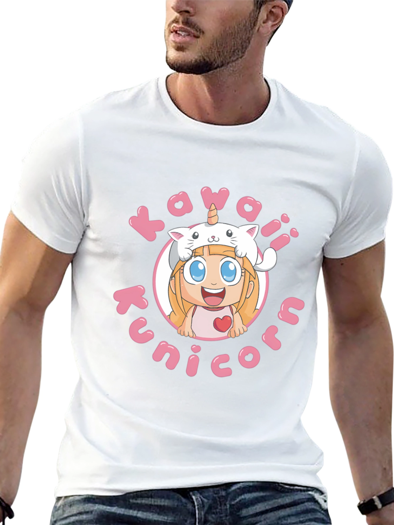 Kawaii Kunicorn T-Shirt: Cute Anime Style
