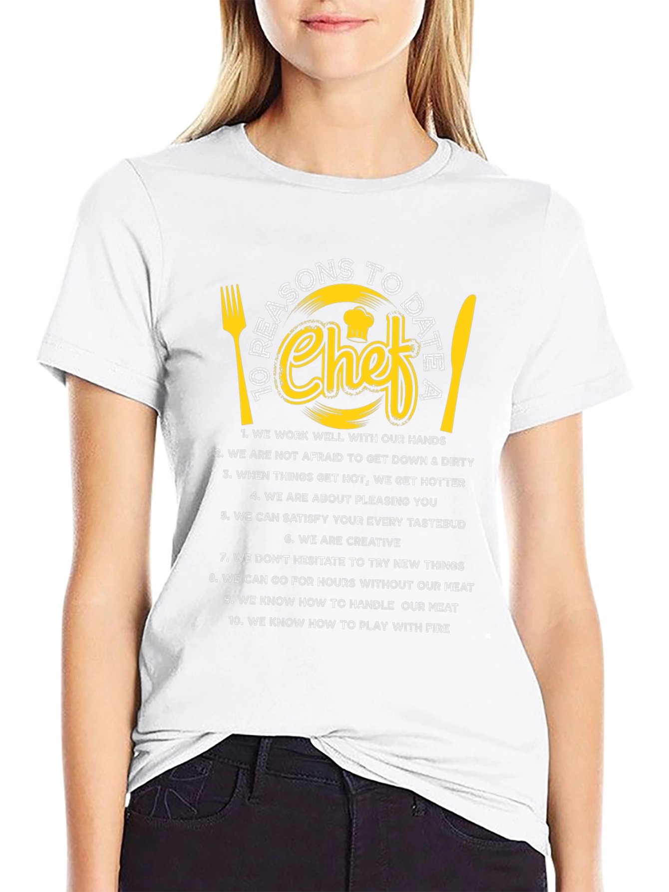 Reasons to Date a Chef T-Shirt