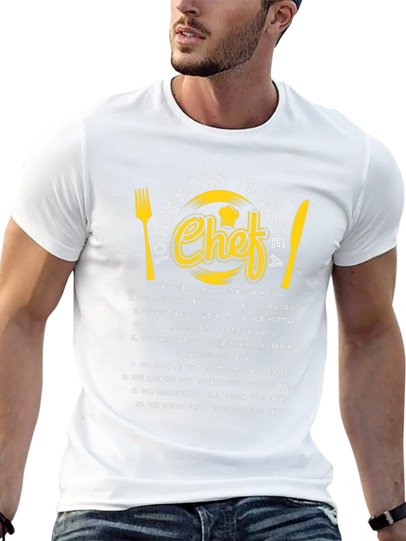 Reasons to Date a Chef T-Shirt