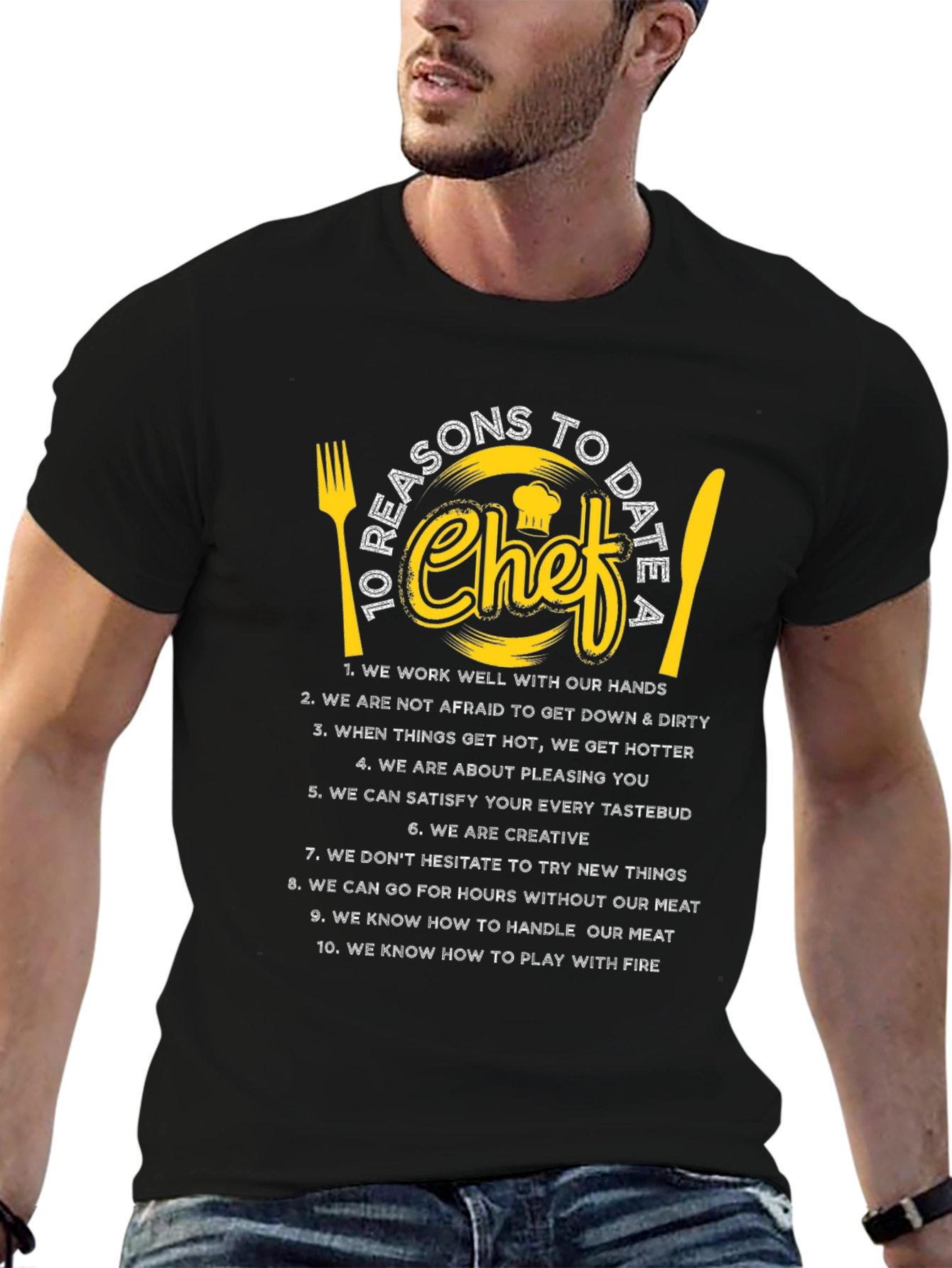 Reasons to Date a Chef T-Shirt