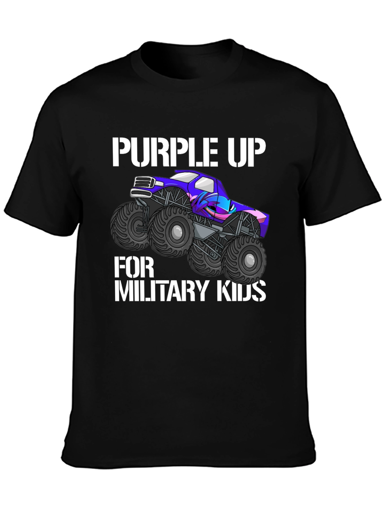 Purple Up Military Kids T-Shirt