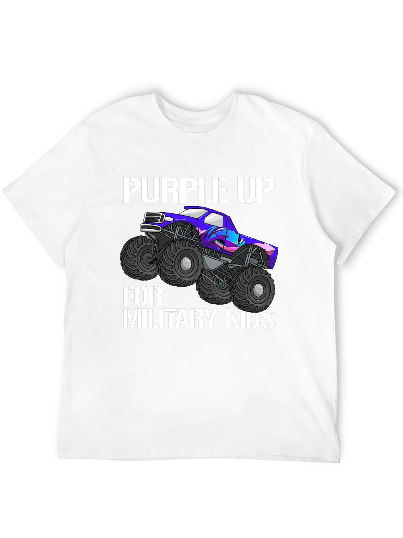 Purple Up Military Kids T-Shirt