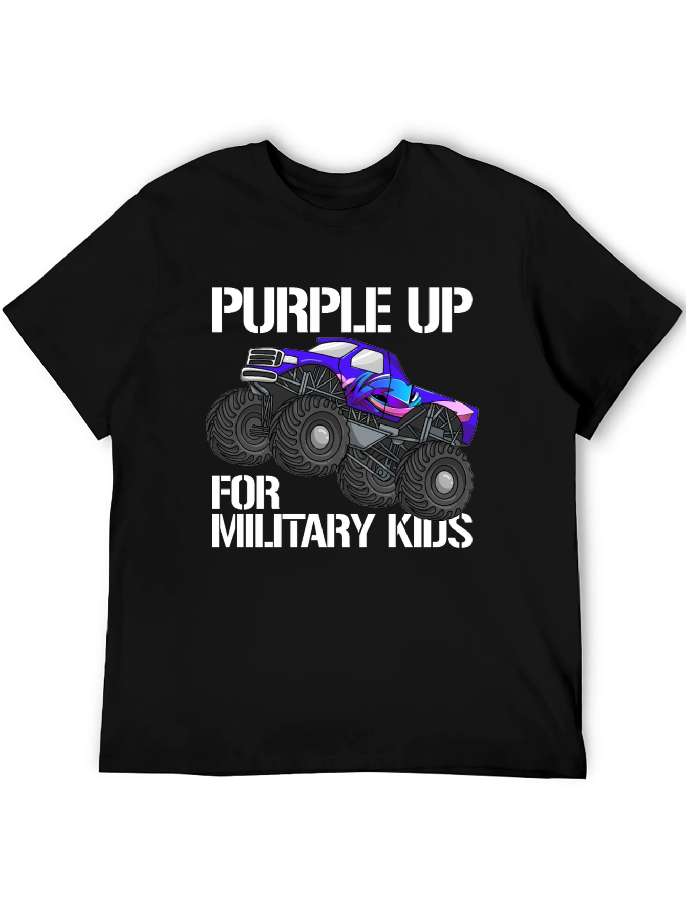 Purple Up Military Kids T-Shirt