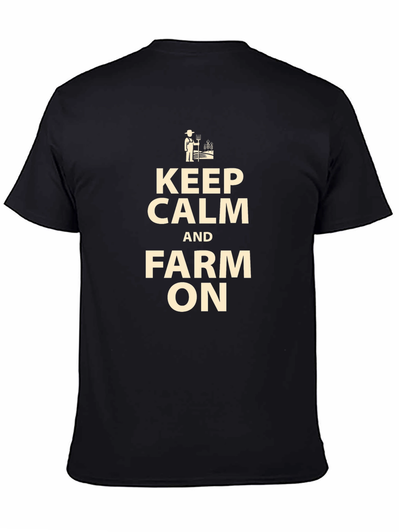 Keep Calm and Farm On T-Shirt