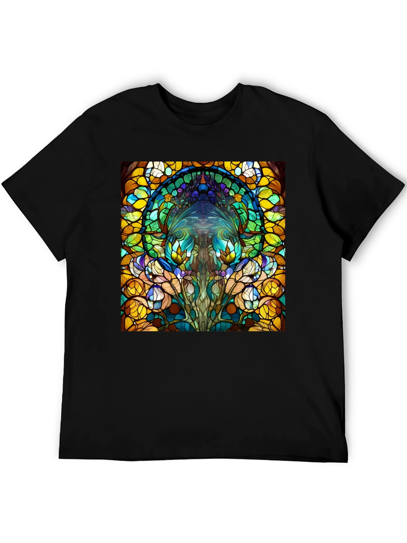 Stained Glass Art T-Shirt
