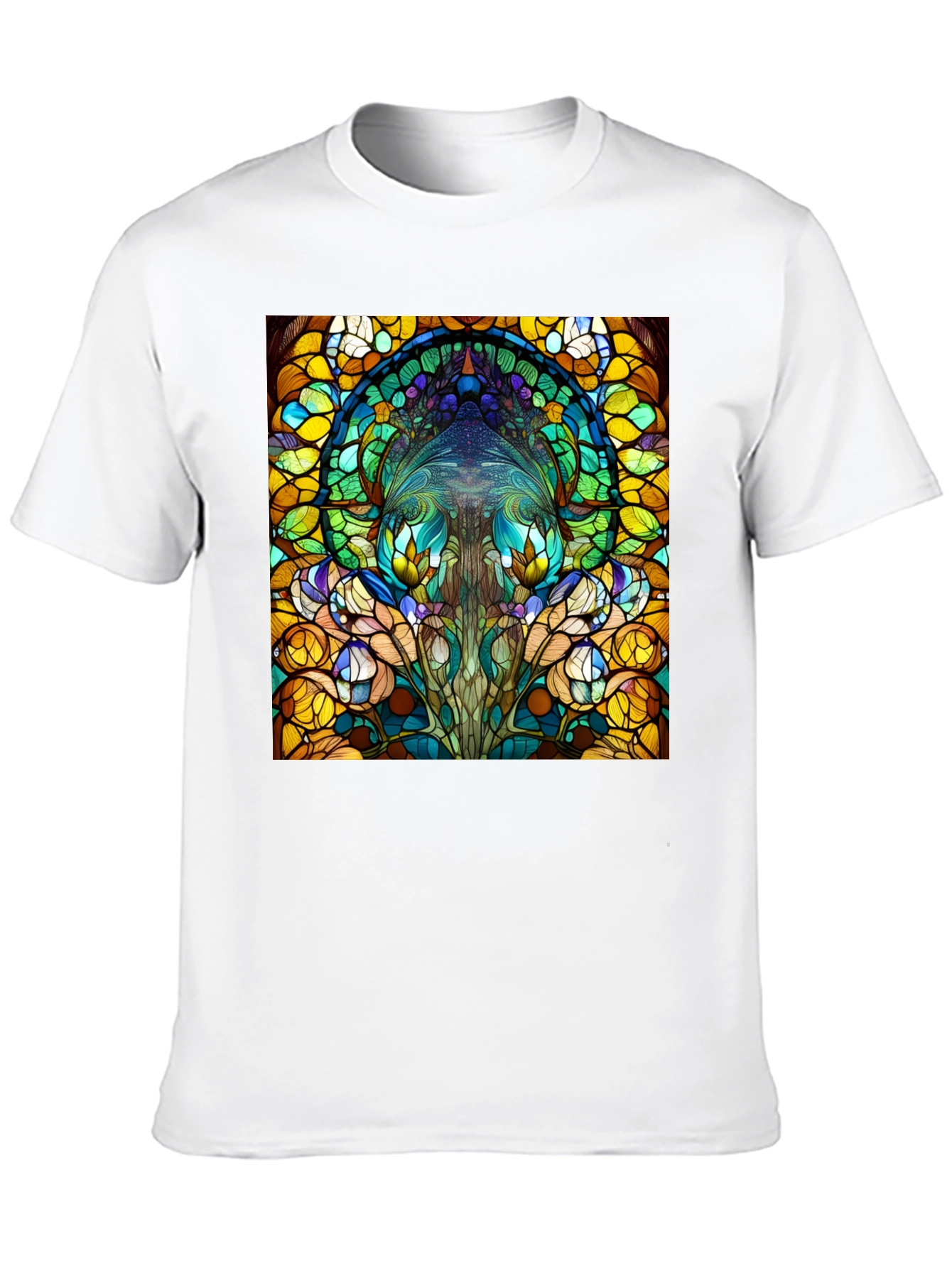 Stained Glass Art T-Shirt