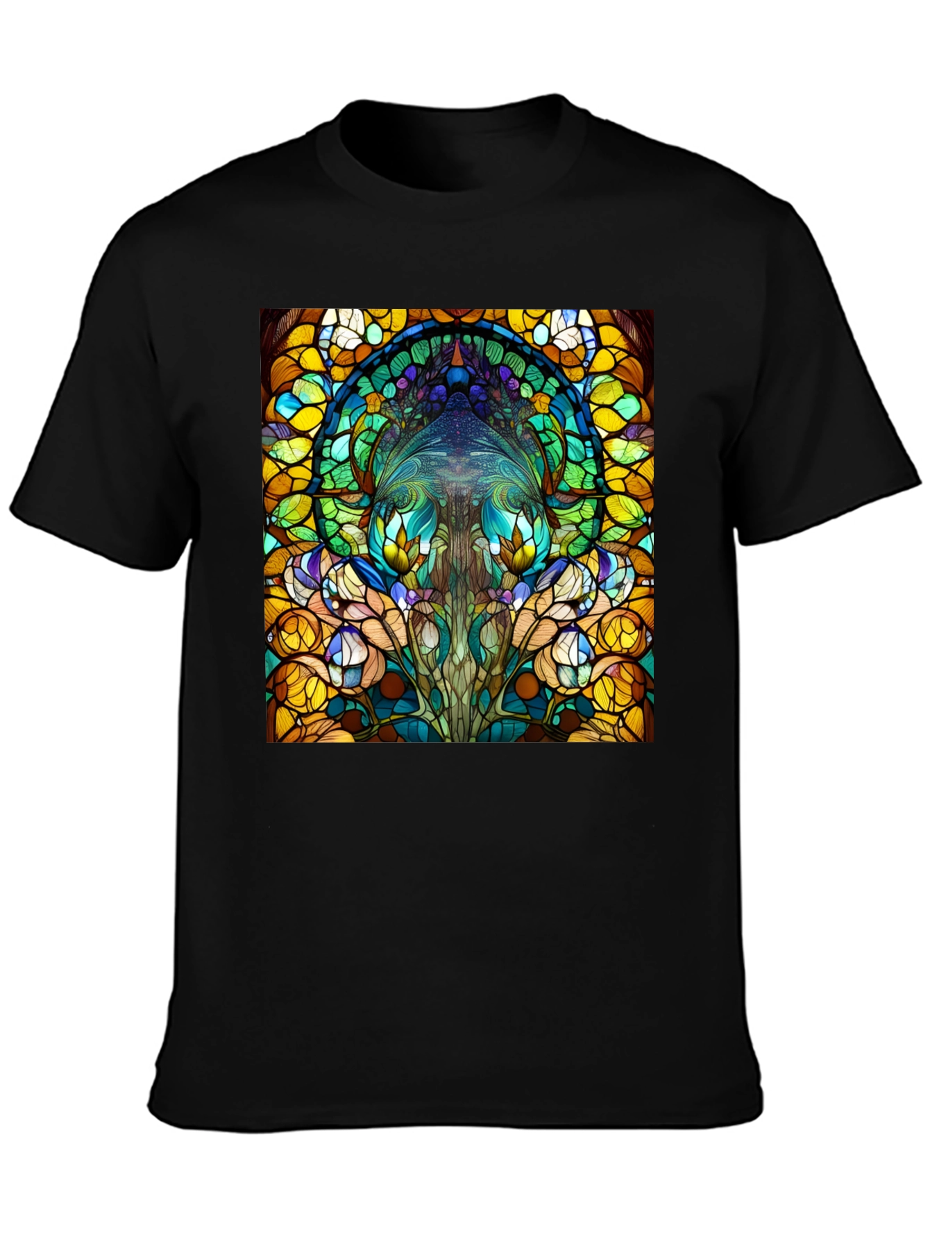 Stained Glass Art T-Shirt