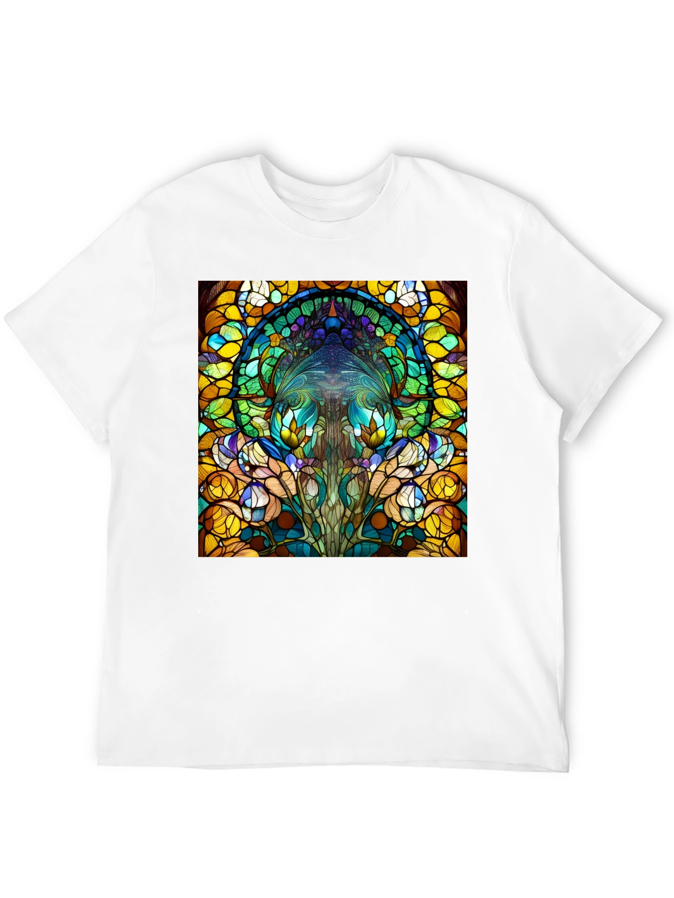 Stained Glass Art T-Shirt