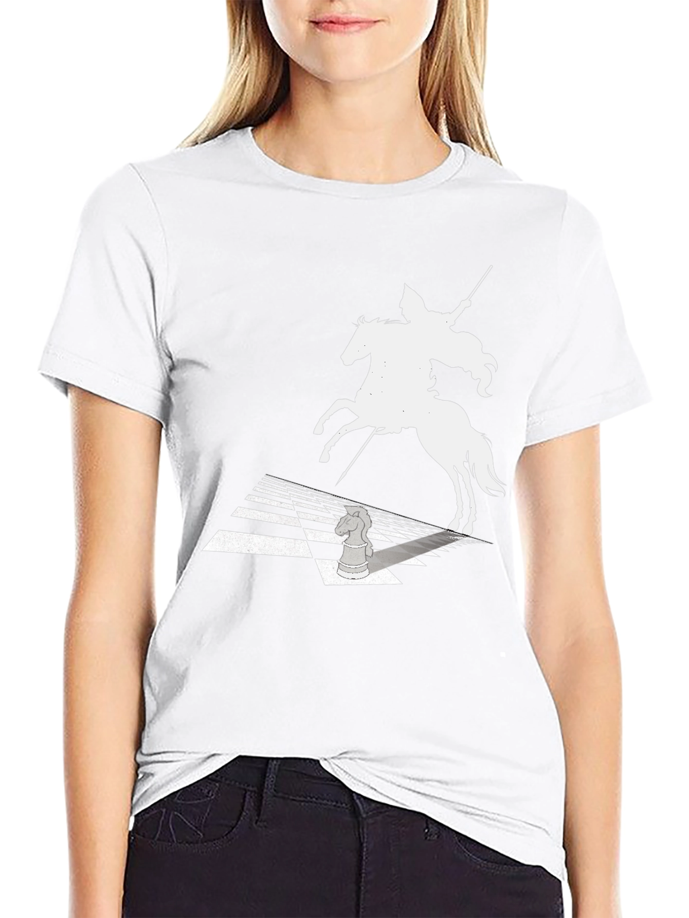 Chess Knight T-Shirt - Ride to Victory!