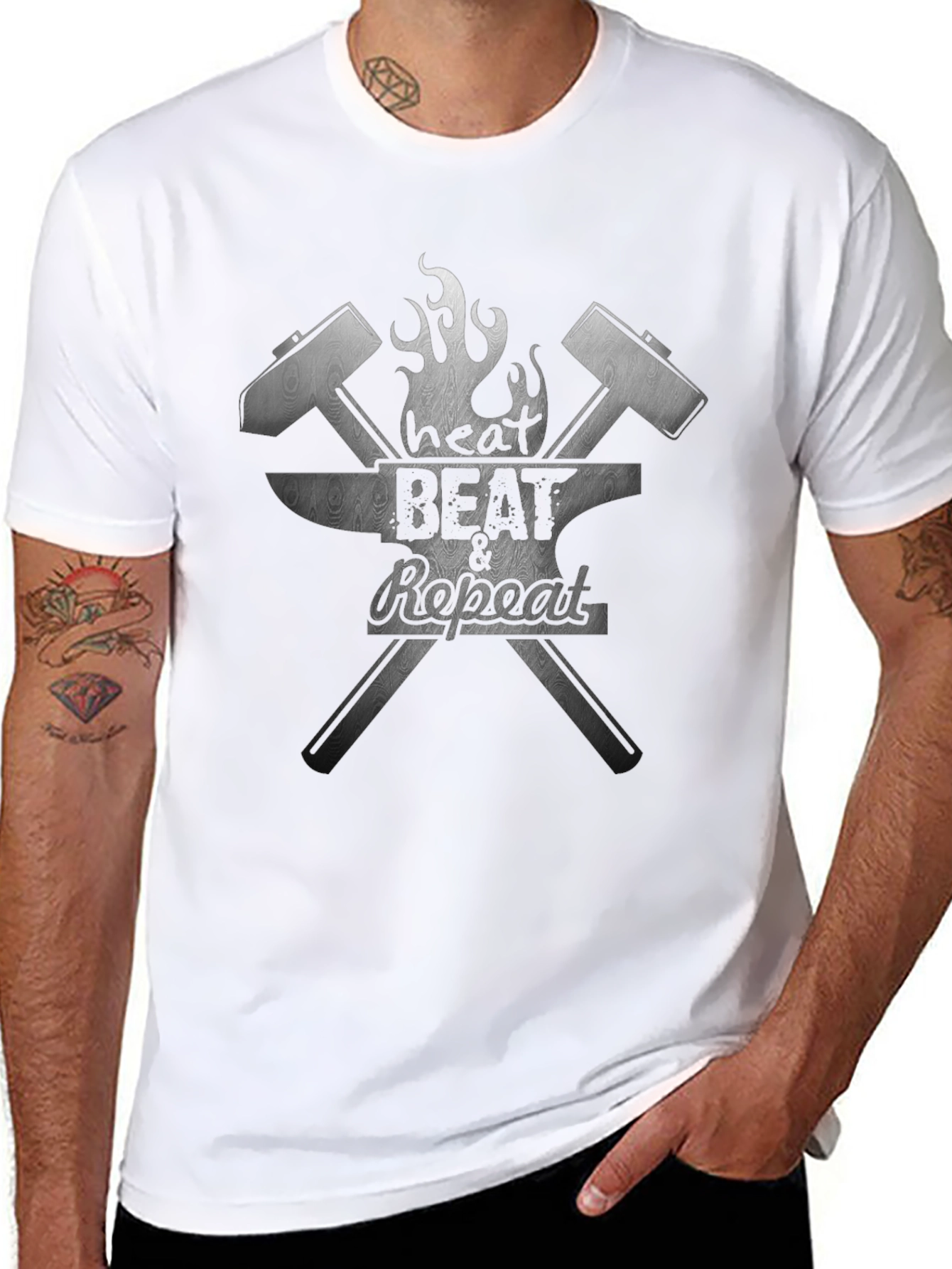 Heat Beat Repeat Blacksmith T-Shirt