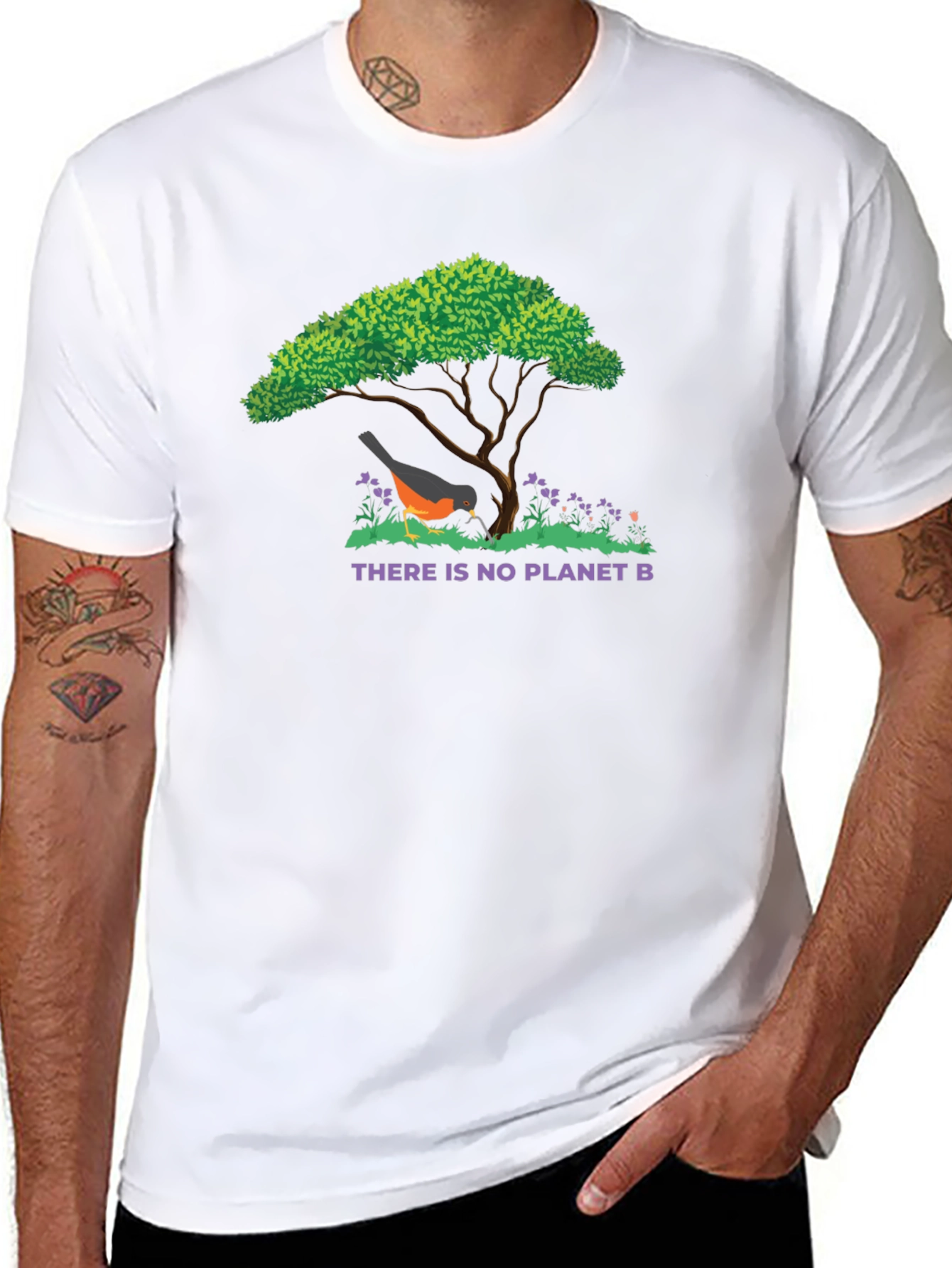 Eco-Friendly No Planet B Graphic T-Shirt
