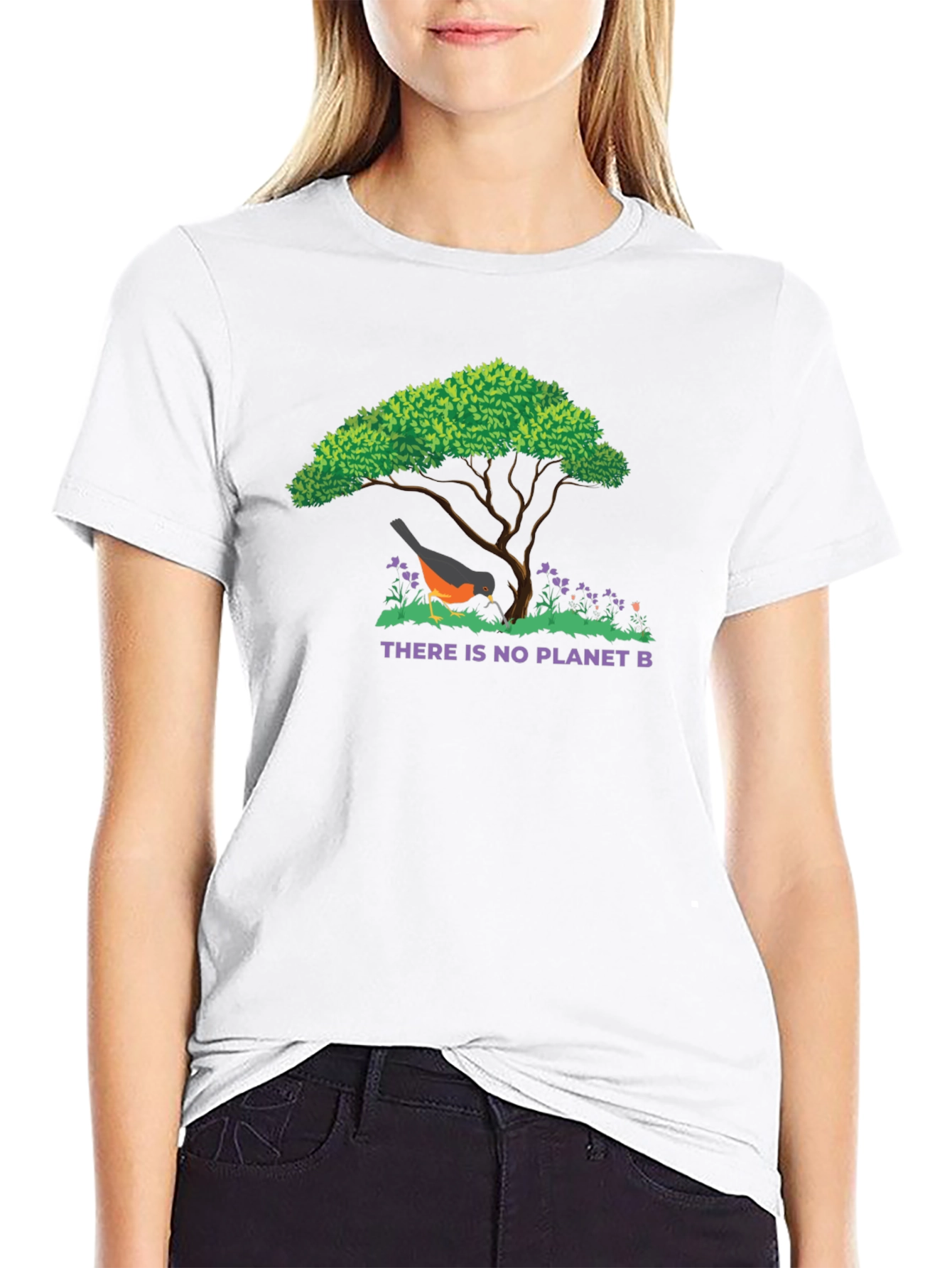 Eco-Friendly No Planet B Graphic T-Shirt