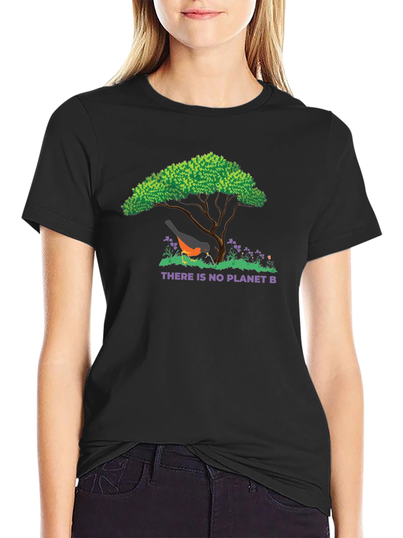 Eco-Friendly No Planet B Graphic T-Shirt