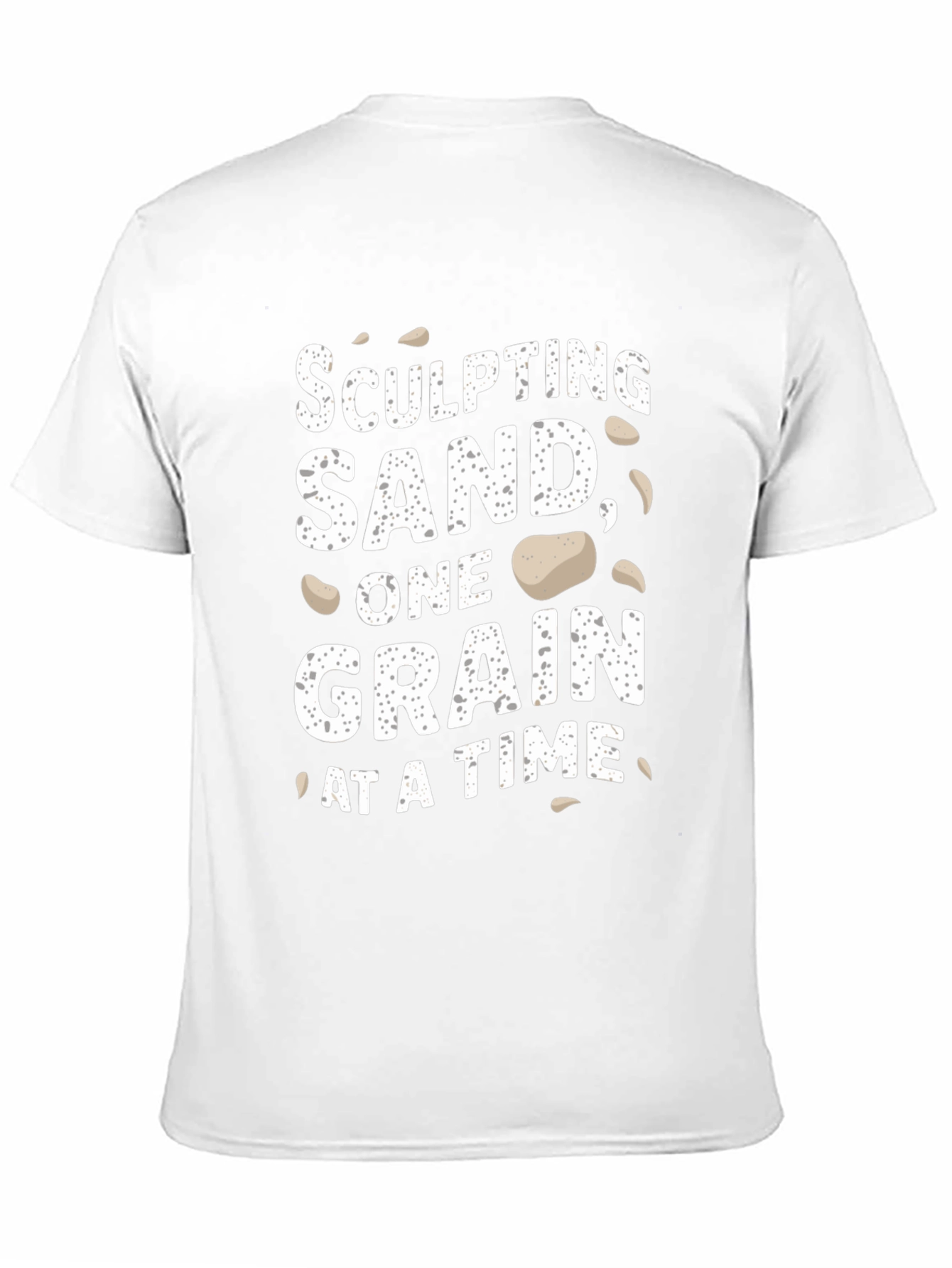Sculpting Sand T-Shirt - Funny Beach Vacation Tee