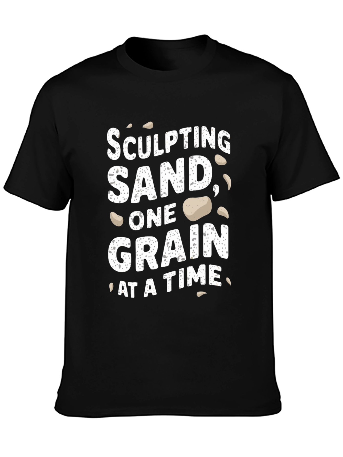 Sculpting Sand T-Shirt - Funny Beach Vacation Tee