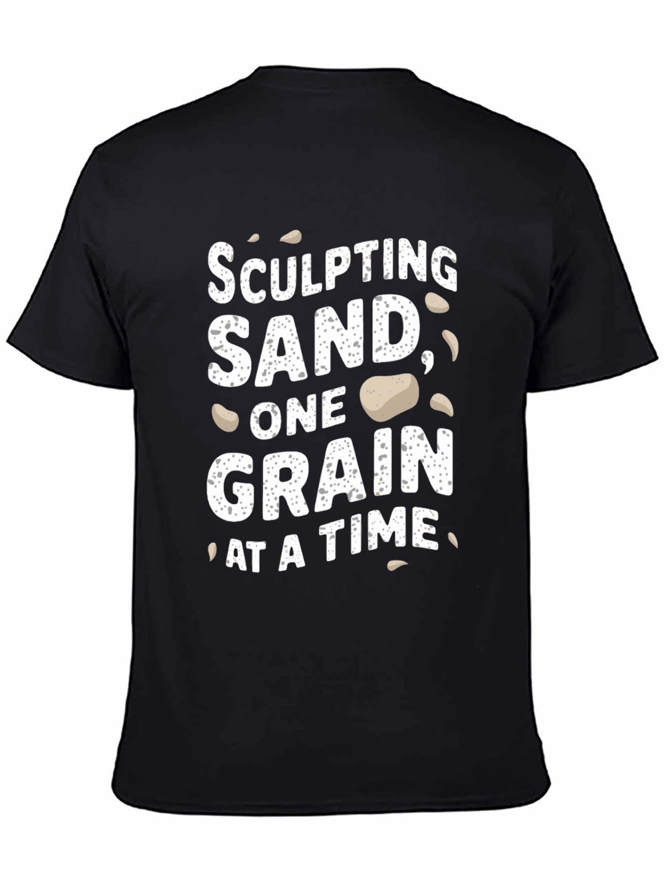 Sculpting Sand T-Shirt - Funny Beach Vacation Tee