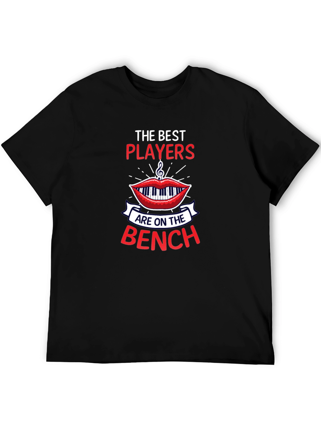 The Best Players Bench T-Shirt - Musical Humor
