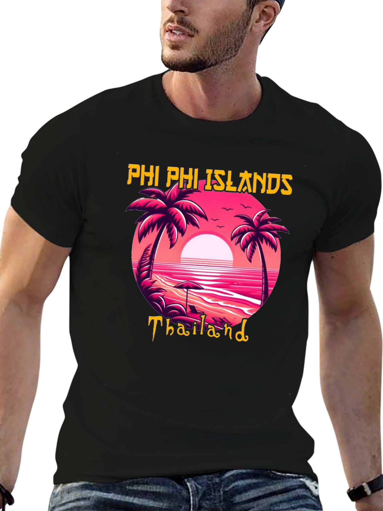 Phi Phi Islands Thailand Graphic Tee