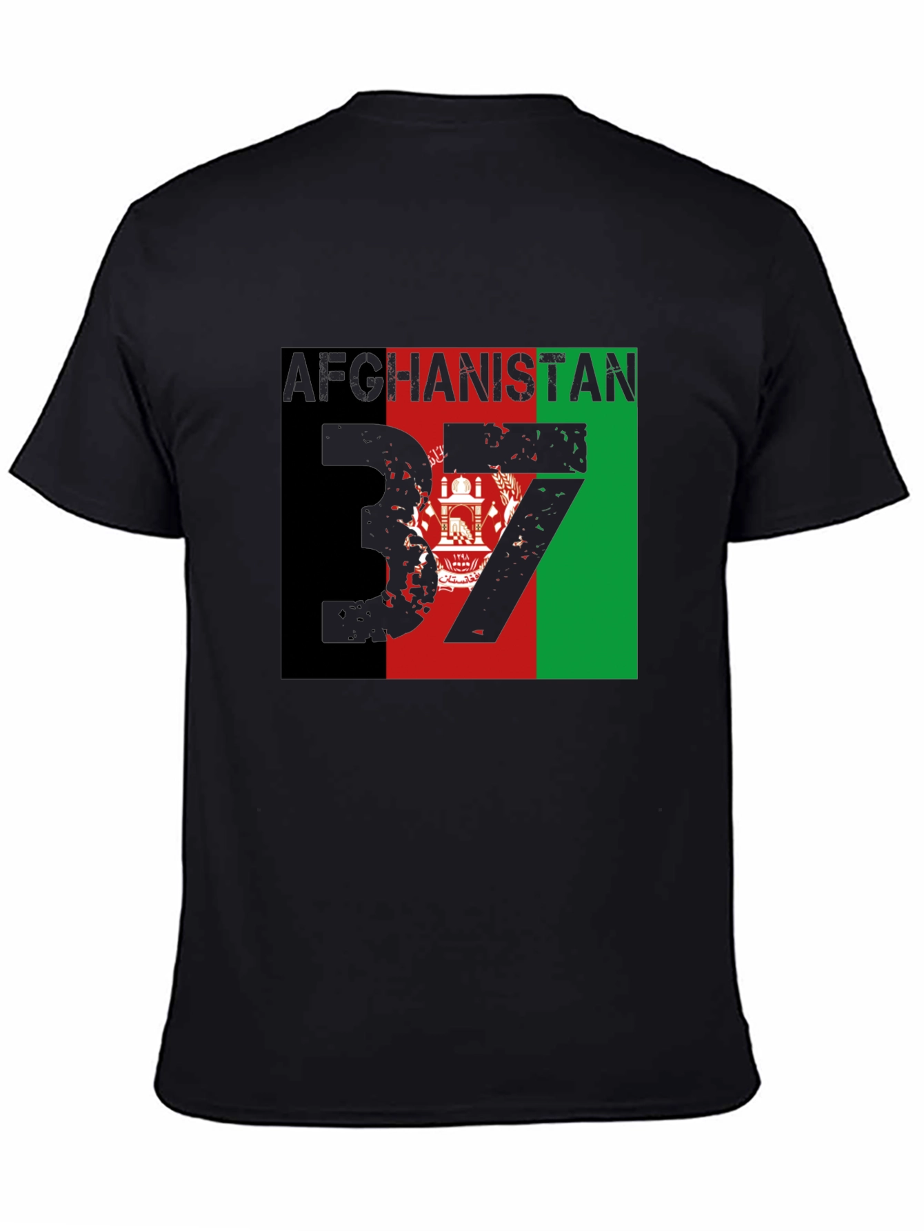 Afghanistan Flag T-Shirt - Mens Graphic Tee
