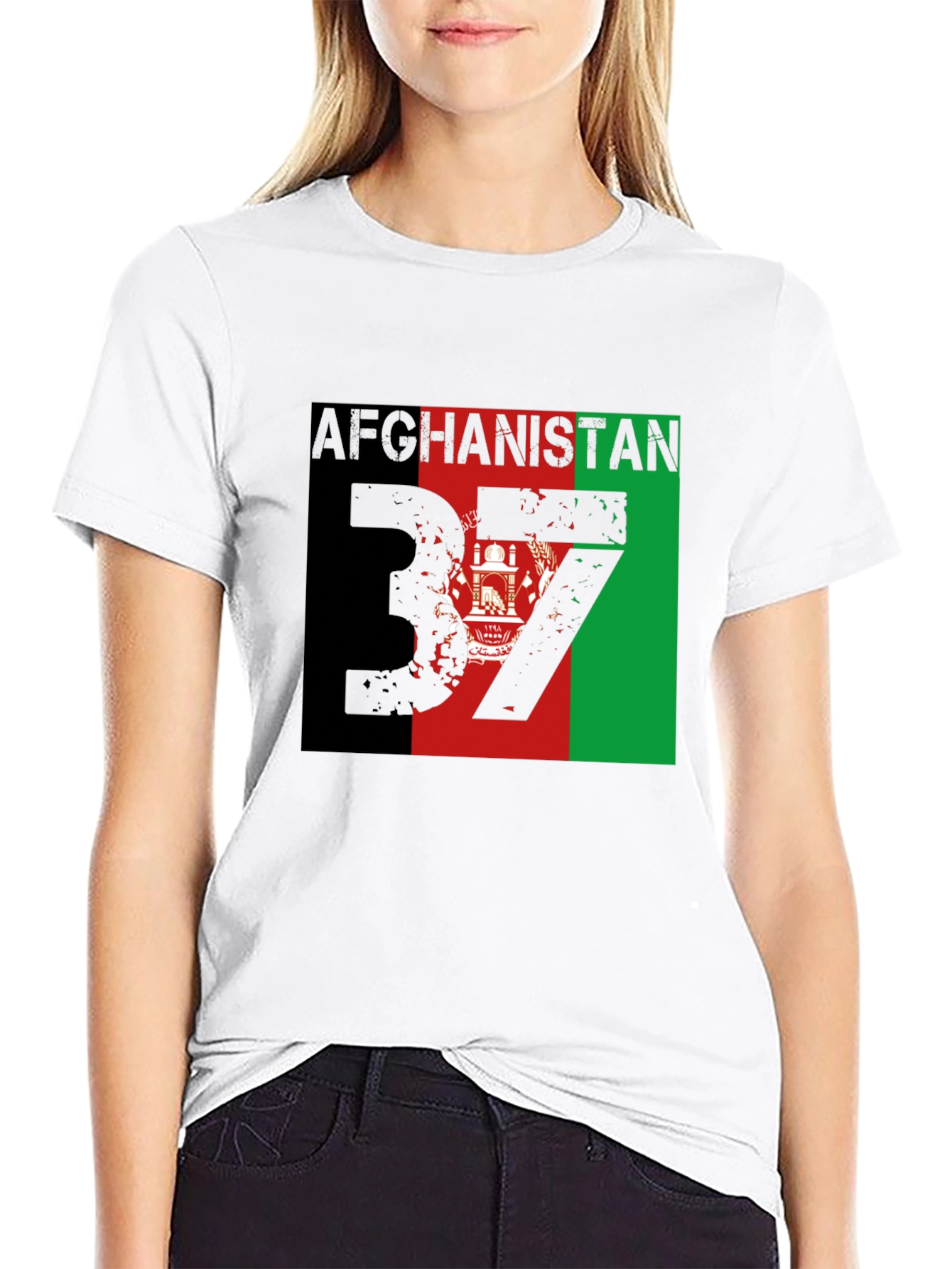 Afghanistan Flag T-Shirt - Mens Graphic Tee