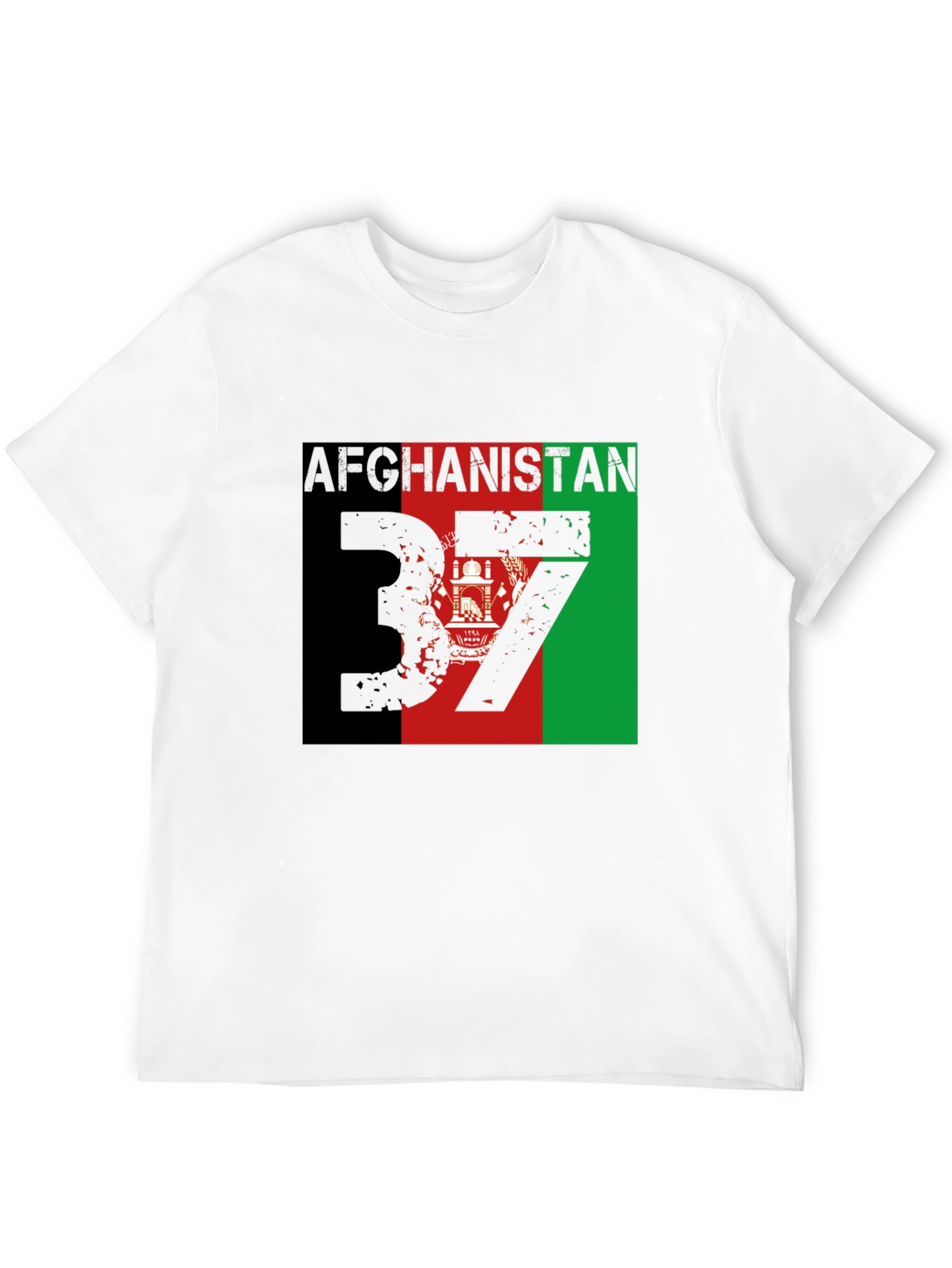 Afghanistan Flag T-Shirt - Mens Graphic Tee