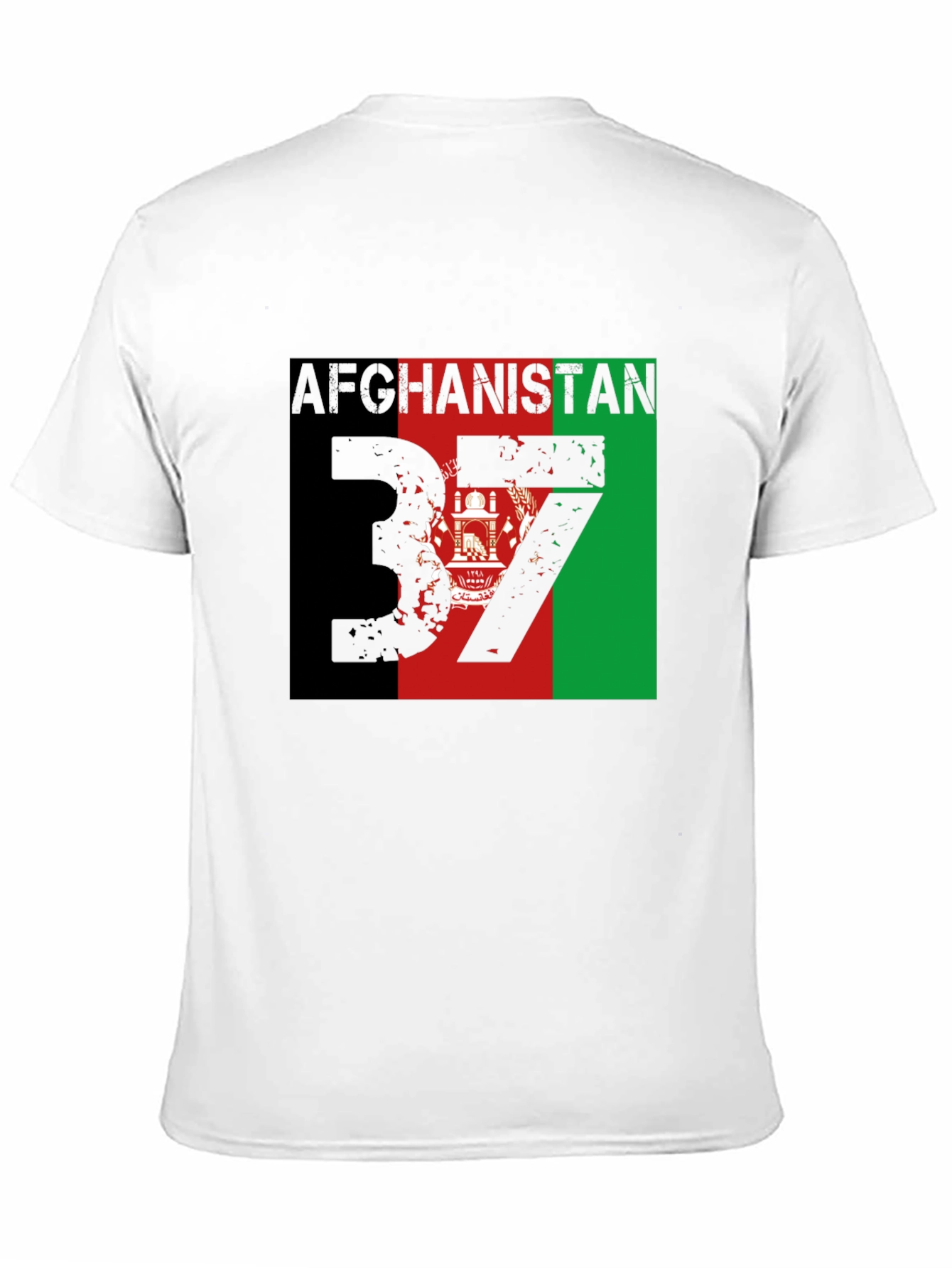 Afghanistan Flag T-Shirt - Mens Graphic Tee