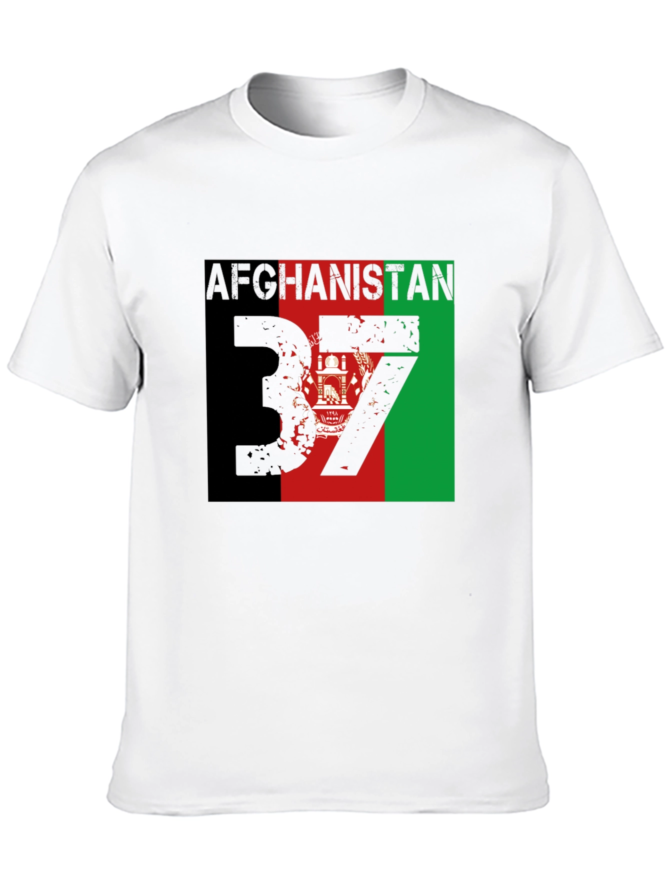 Afghanistan Flag T-Shirt - Mens Graphic Tee