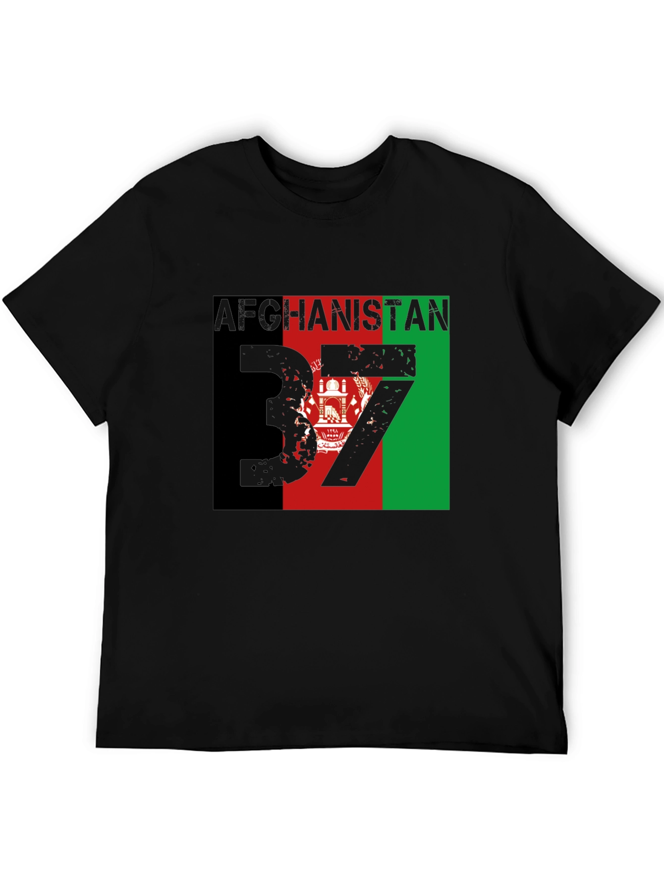 Afghanistan Flag T-Shirt - Mens Graphic Tee