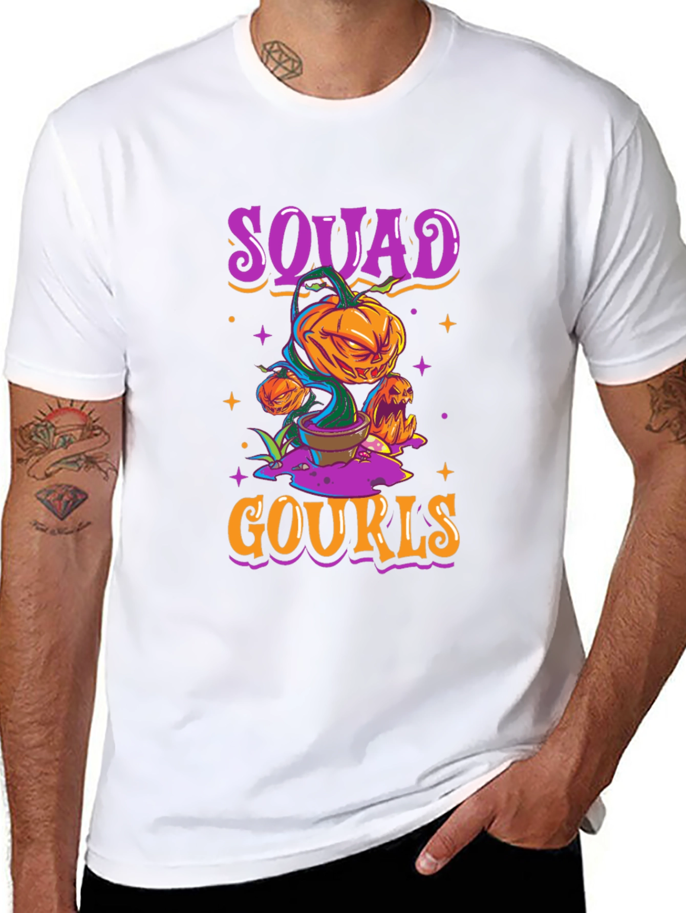 Squad Ghouls Halloween Graphic Tee