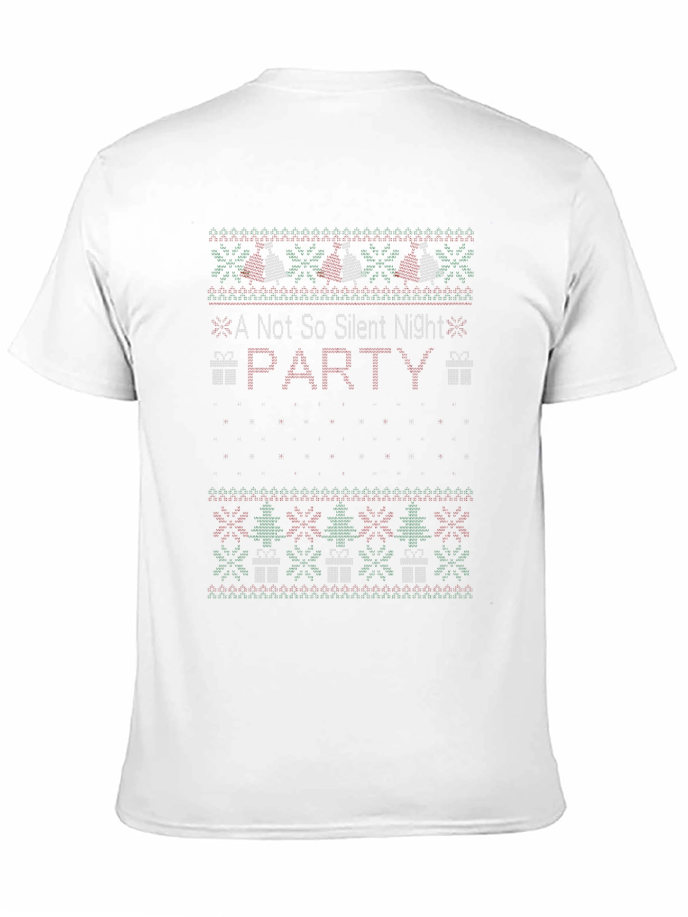 A Not So Silent Night Party Ugly Christmas T-Shirt
