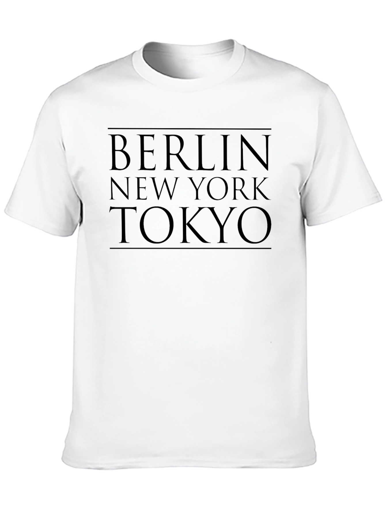 Berlin New York Tokyo Graphic Tee