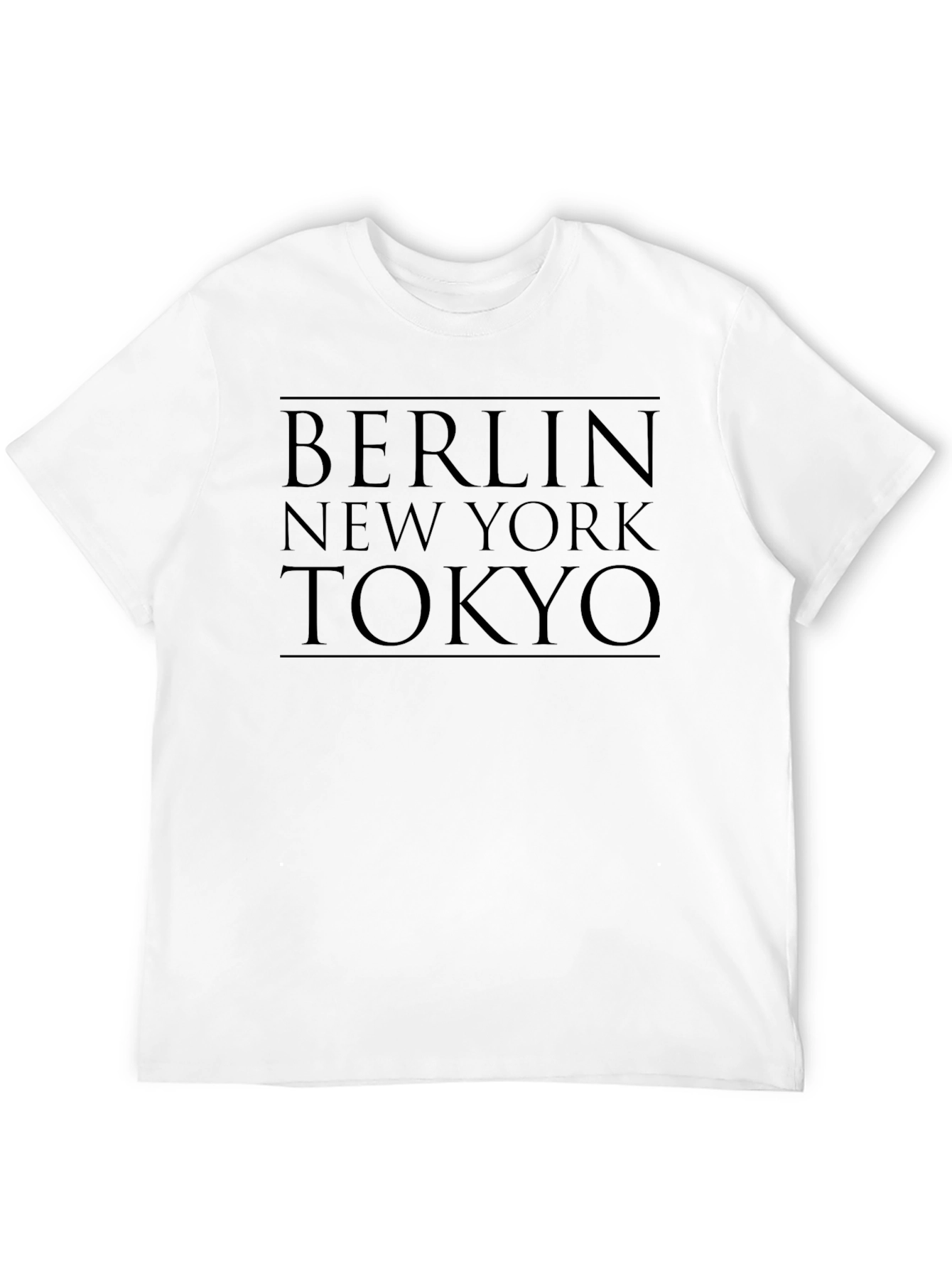 Berlin New York Tokyo Graphic Tee