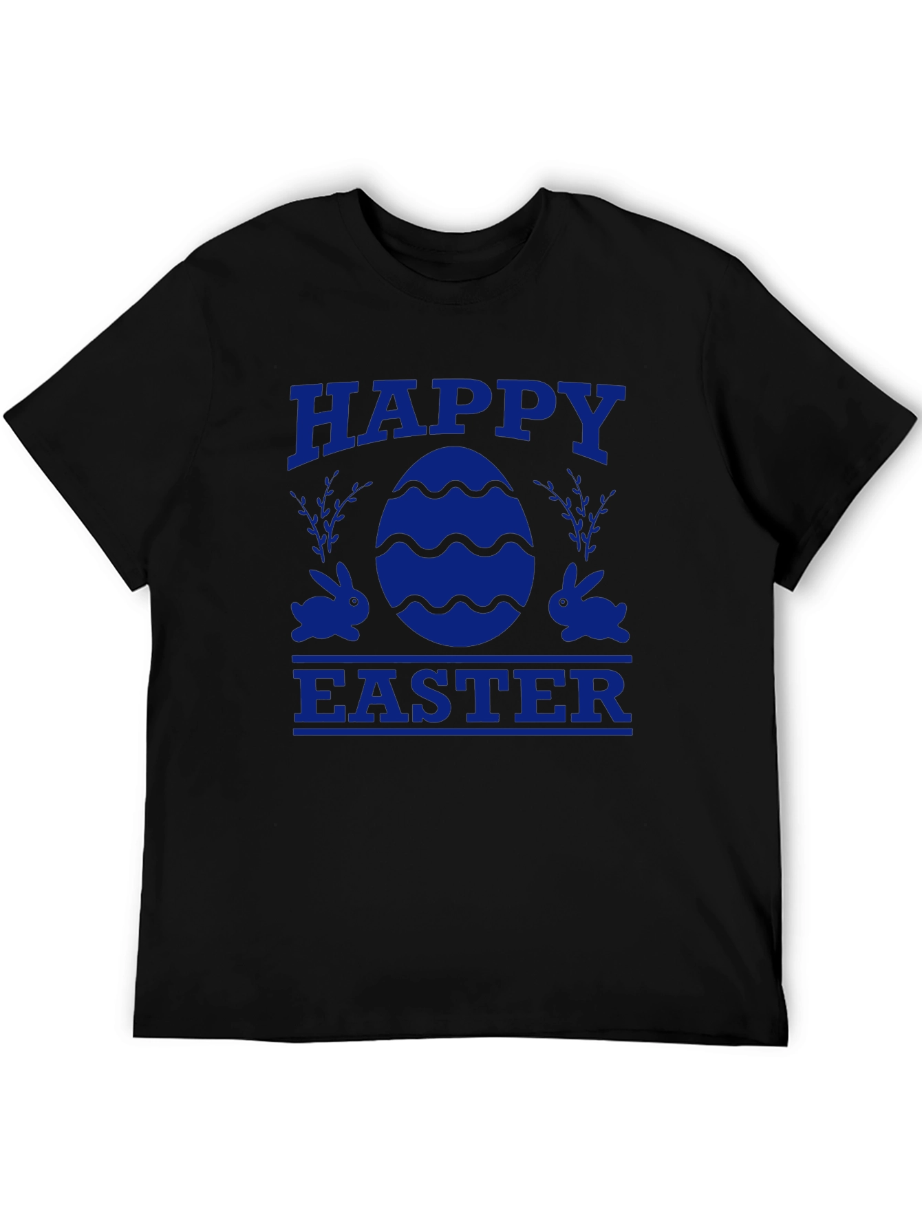 Happy Easter T-Shirt - Egg & Bunny Design