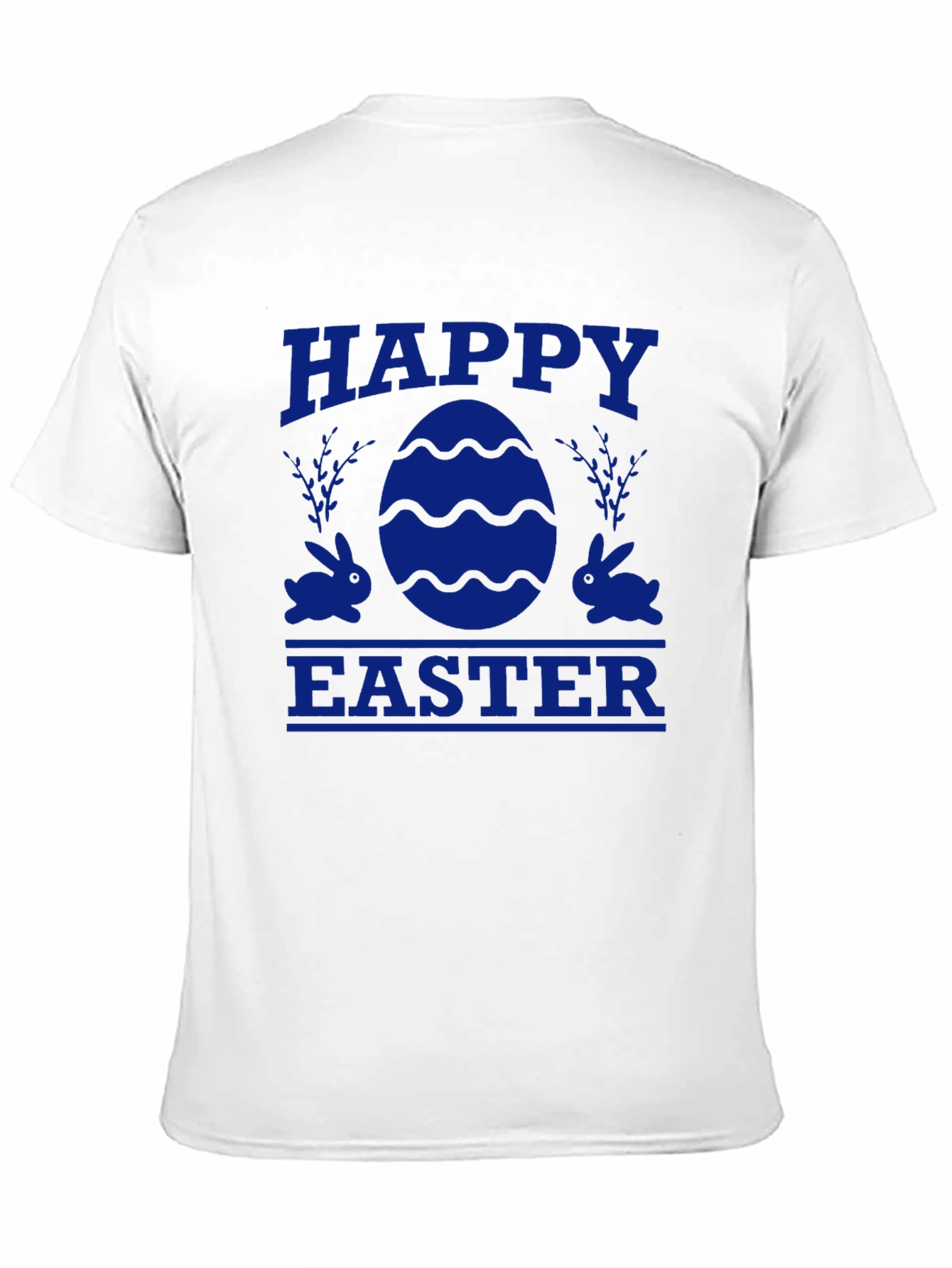 Happy Easter T-Shirt - Egg & Bunny Design