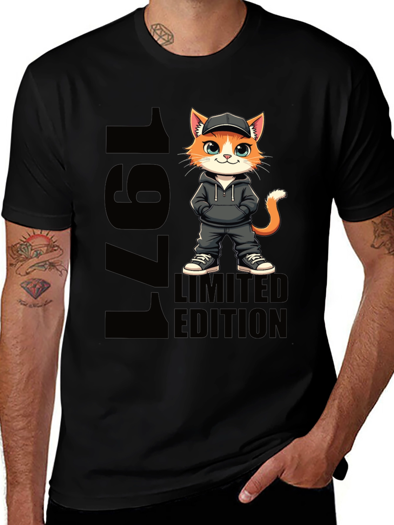 1971 Limited Edition Cat T-Shirt