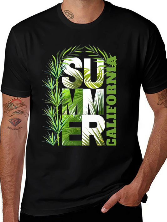 Summer California Graphic T-Shirt