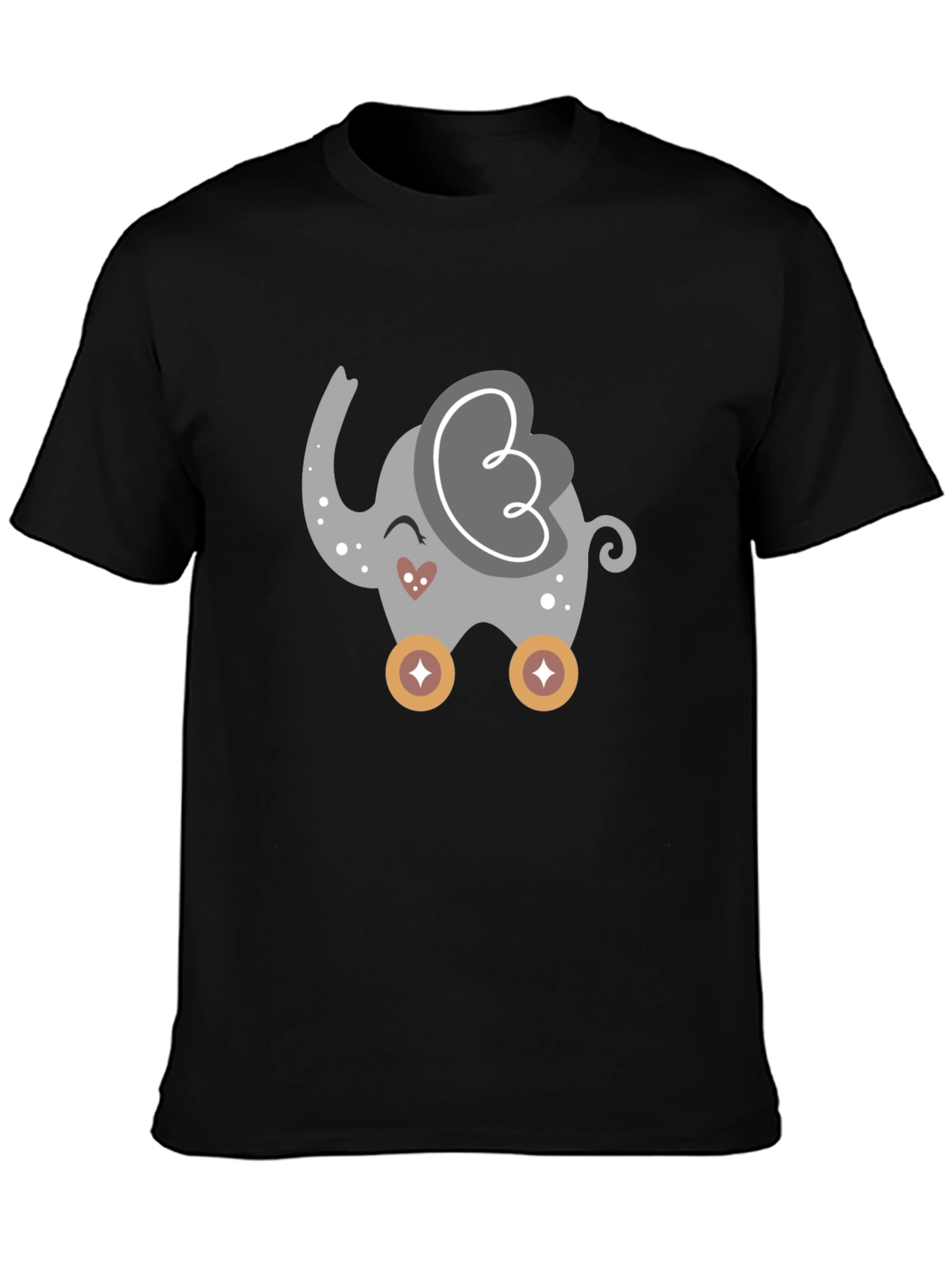 Cute Cartoon Elephant T-Shirt