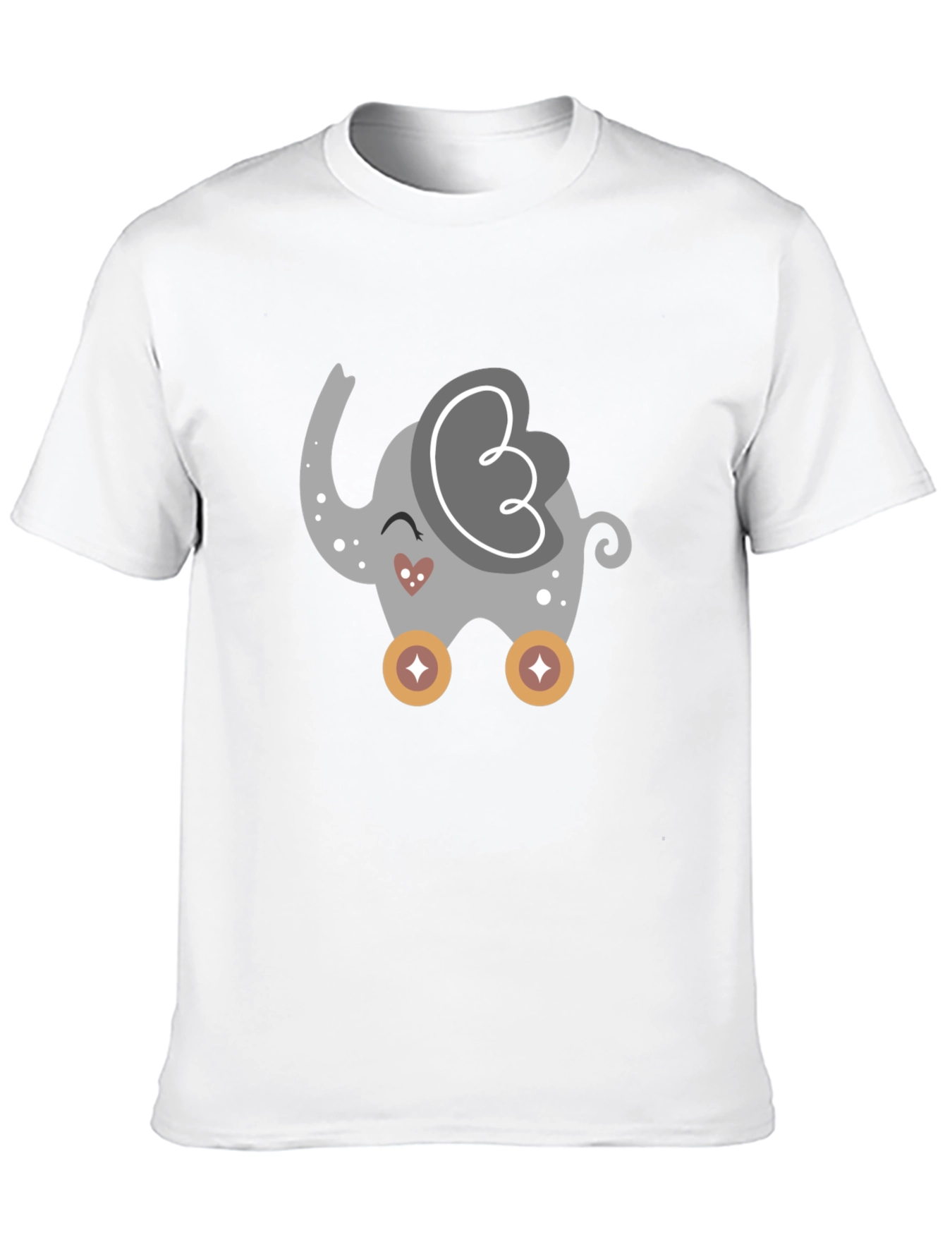 Cute Cartoon Elephant T-Shirt