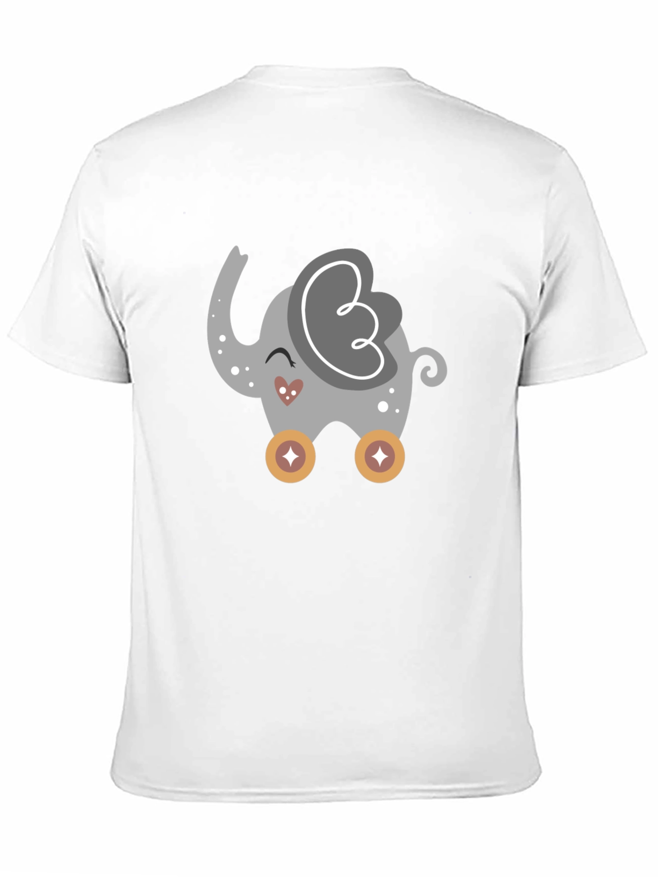 Cute Cartoon Elephant T-Shirt