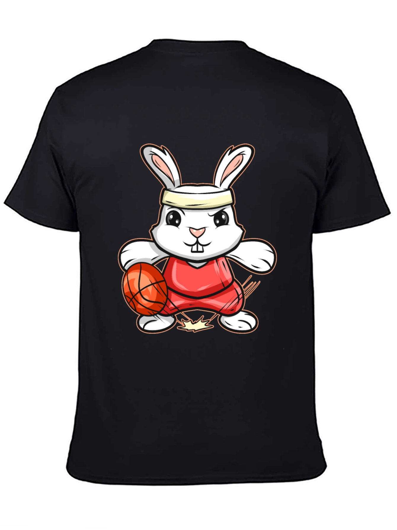 Bunny Basketball Player Graphic Tee