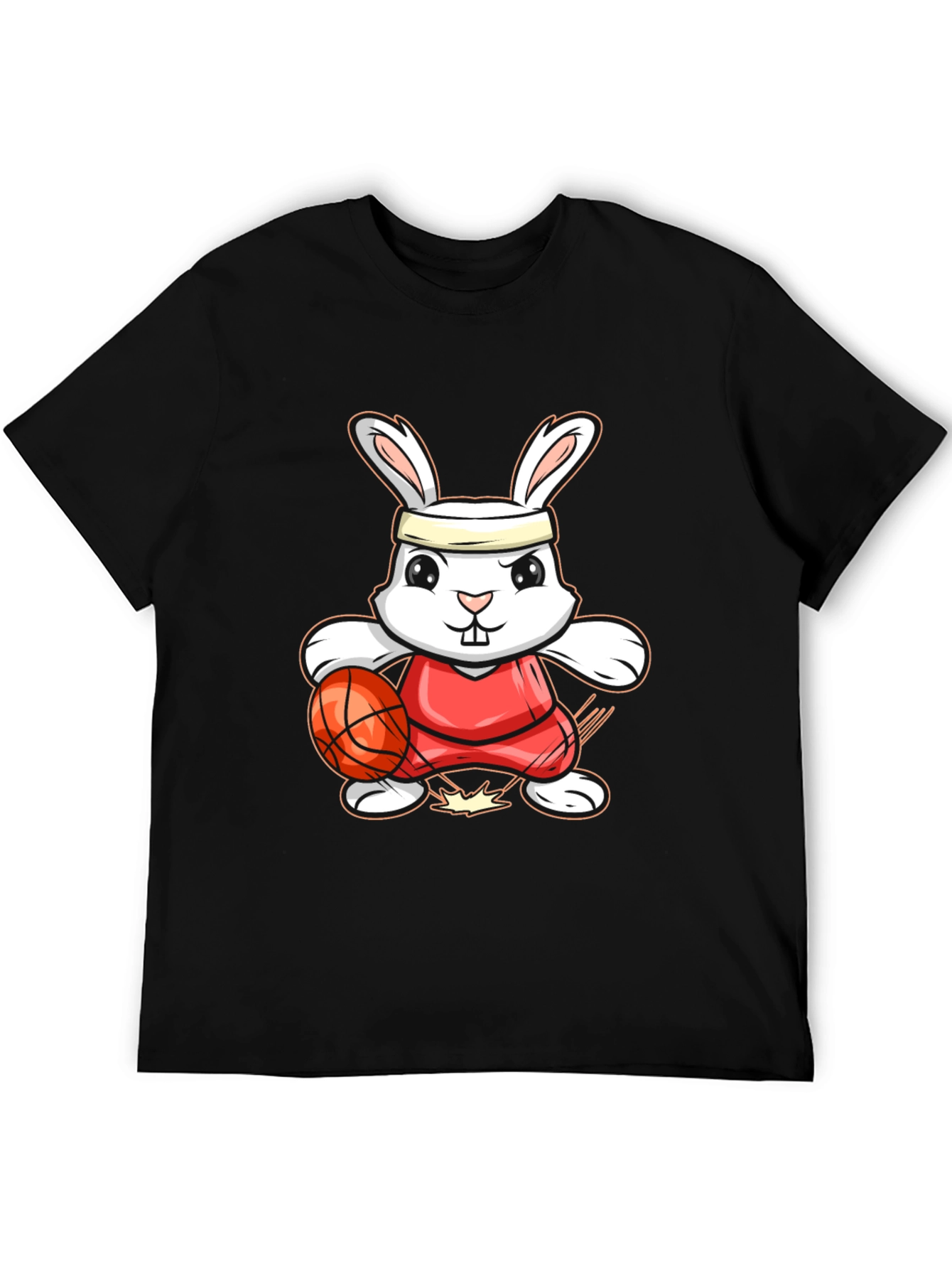 Bunny Basketball Player Graphic Tee