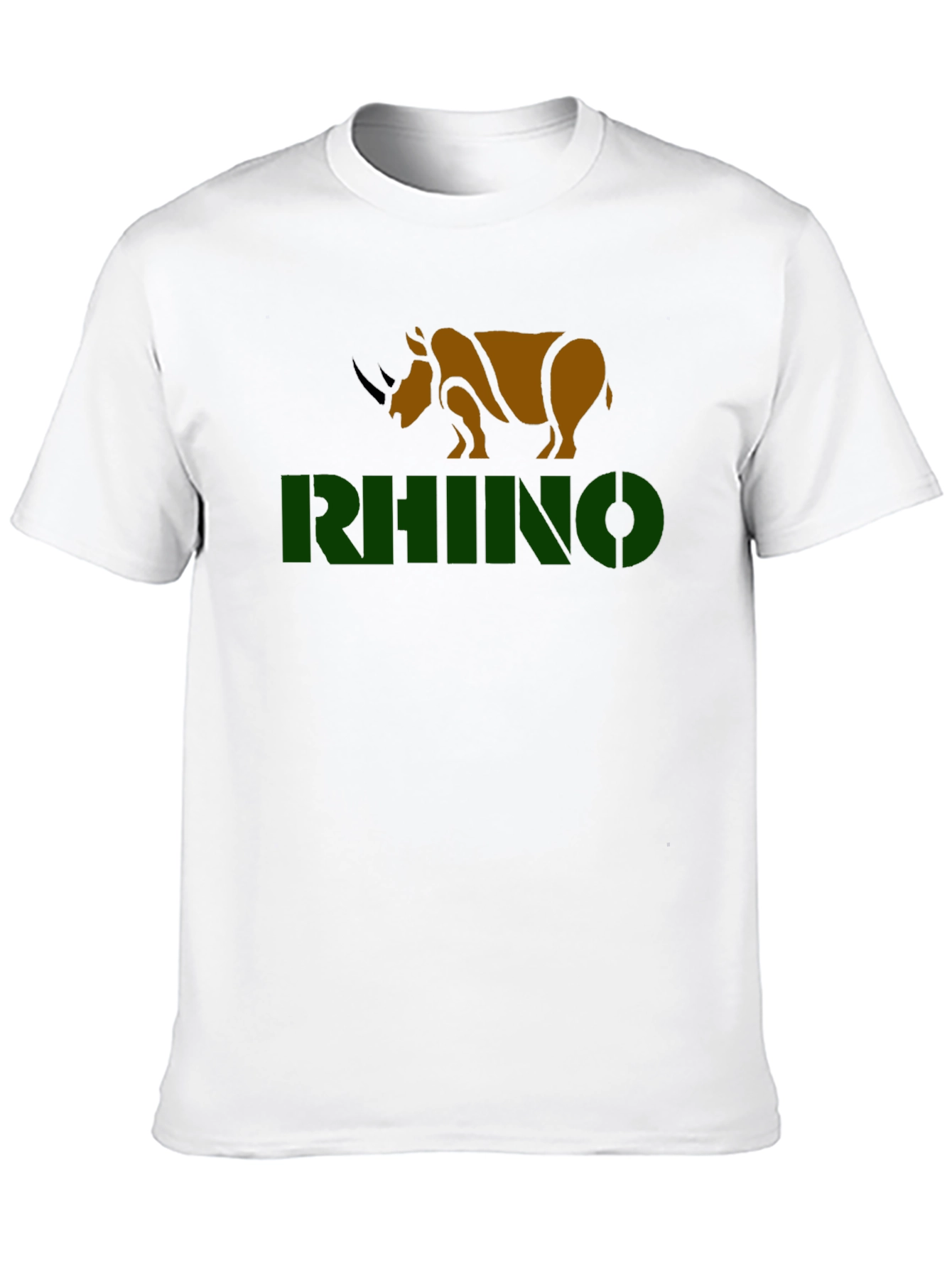 Rhino Graphic T-Shirt - Black Tee