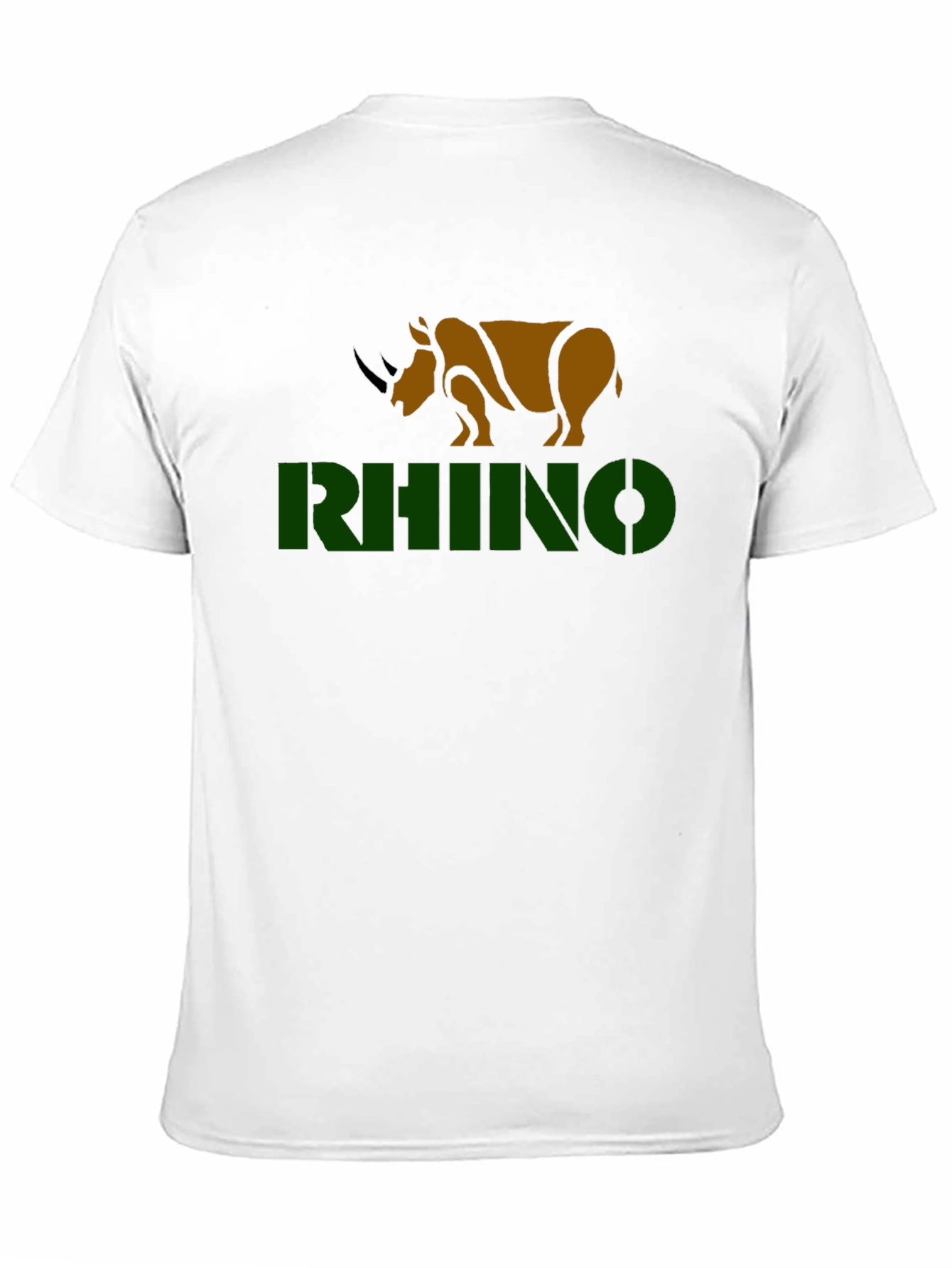 Rhino Graphic T-Shirt - Black Tee