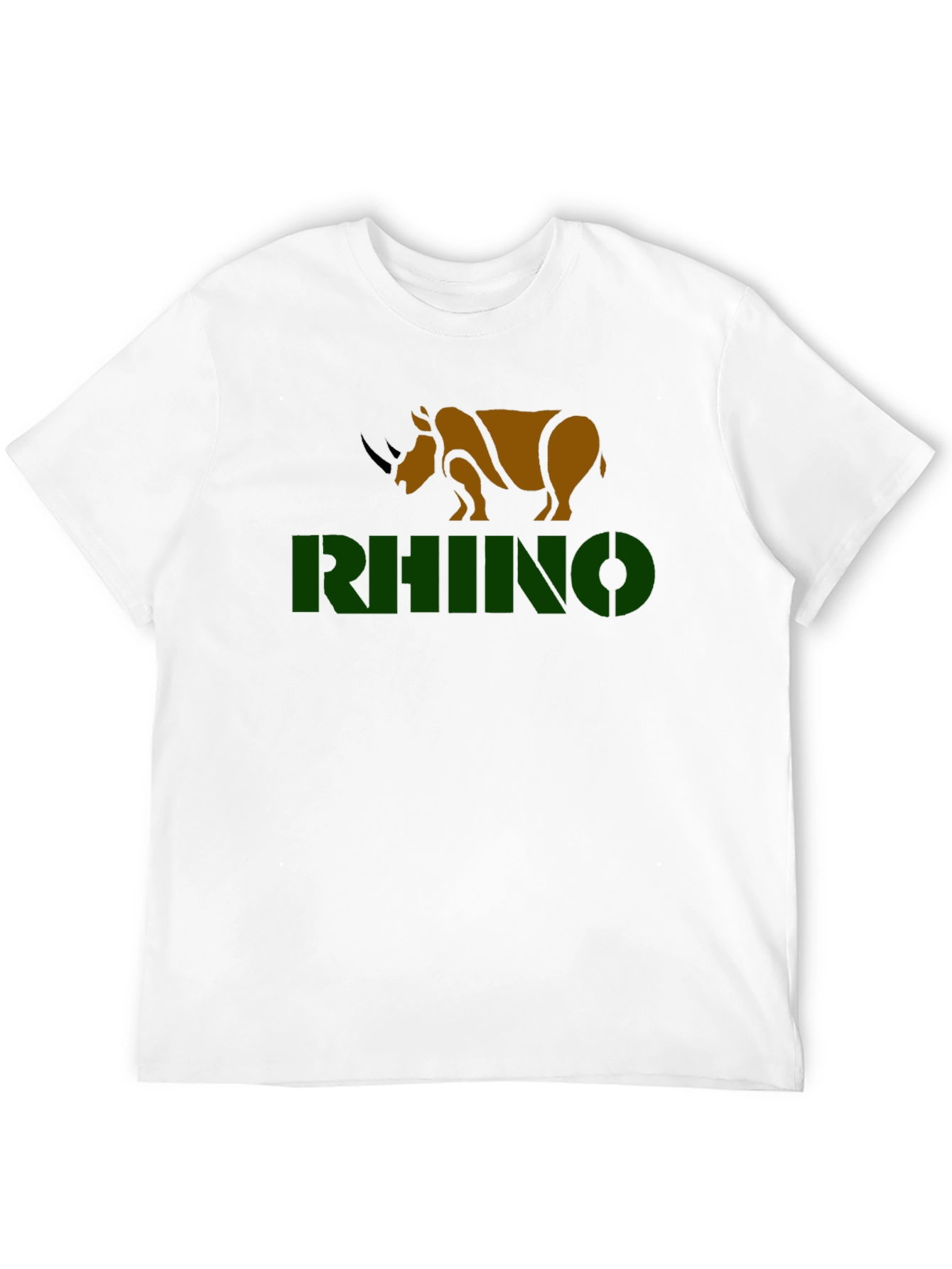 Rhino Graphic T-Shirt - Black Tee