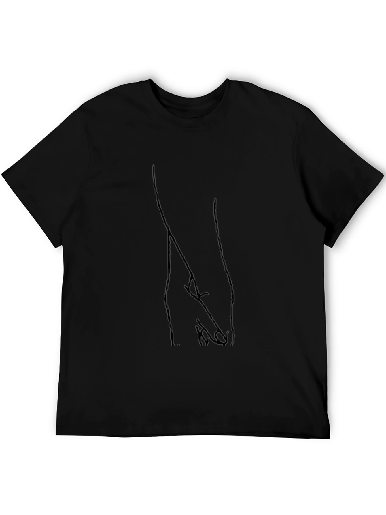 Hand Holding Graphic Tee - Stylish Black Shirt