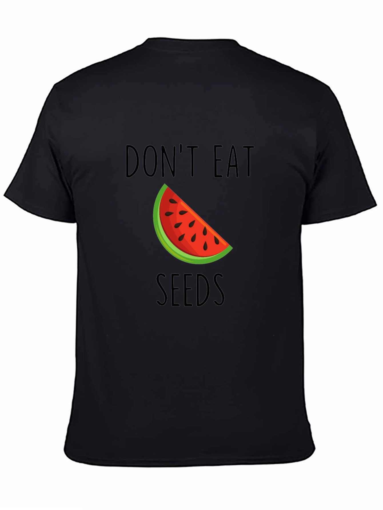 Dont Eat Seeds T-Shirt - Novelty Watermelon Graphic Tee